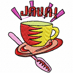 Mugs Embroidery Design 6 Mugs Embroidery Design 6